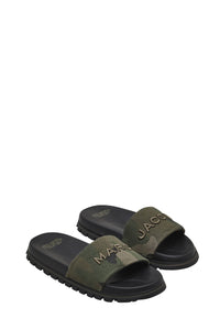 Mules camouflage à logo - Camo Multicolor