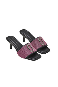 Escarpins j marc - Black & Petal Pink