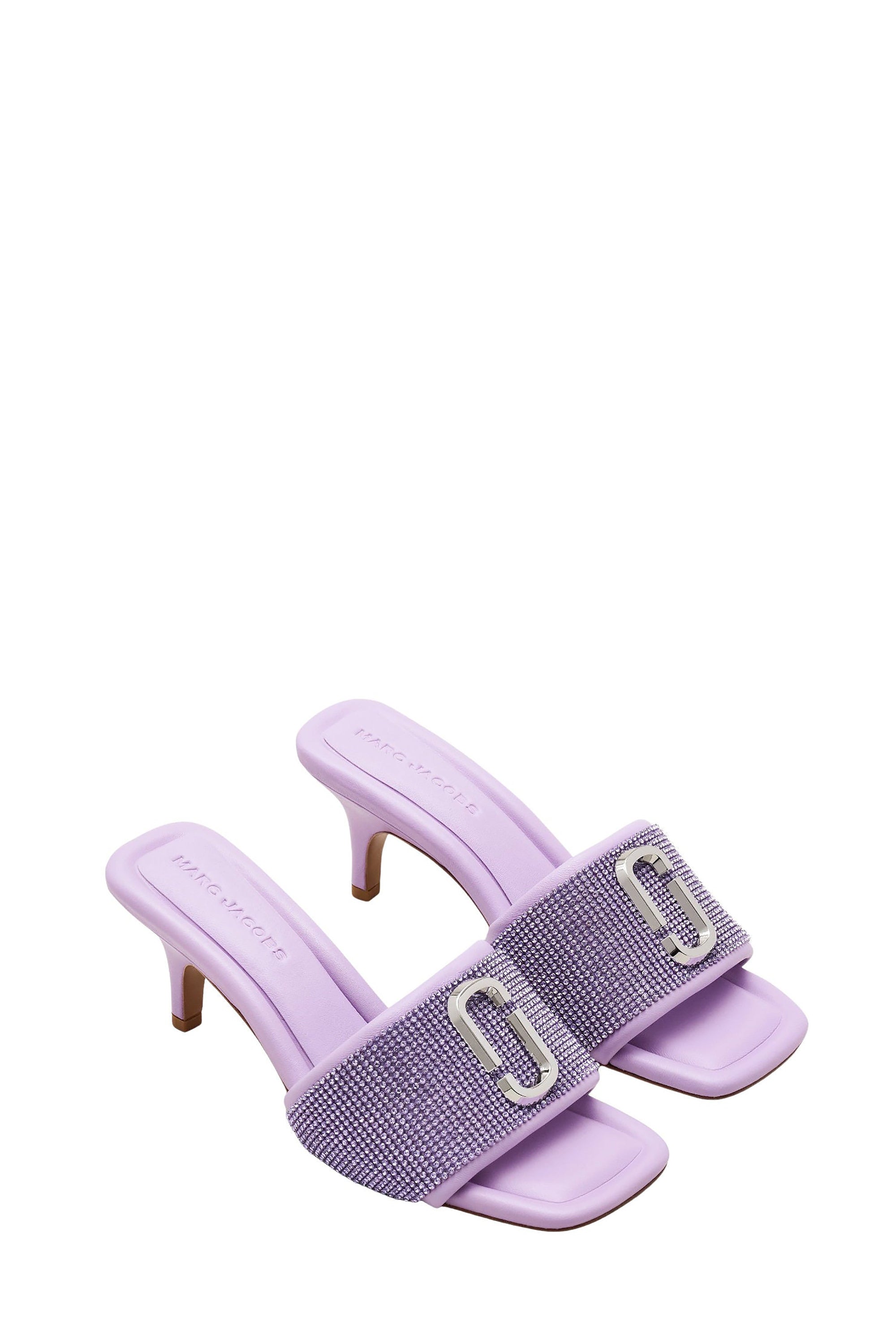 Escarpins Rhinestone J Marc 63 en cuir - Wisteria Crystal