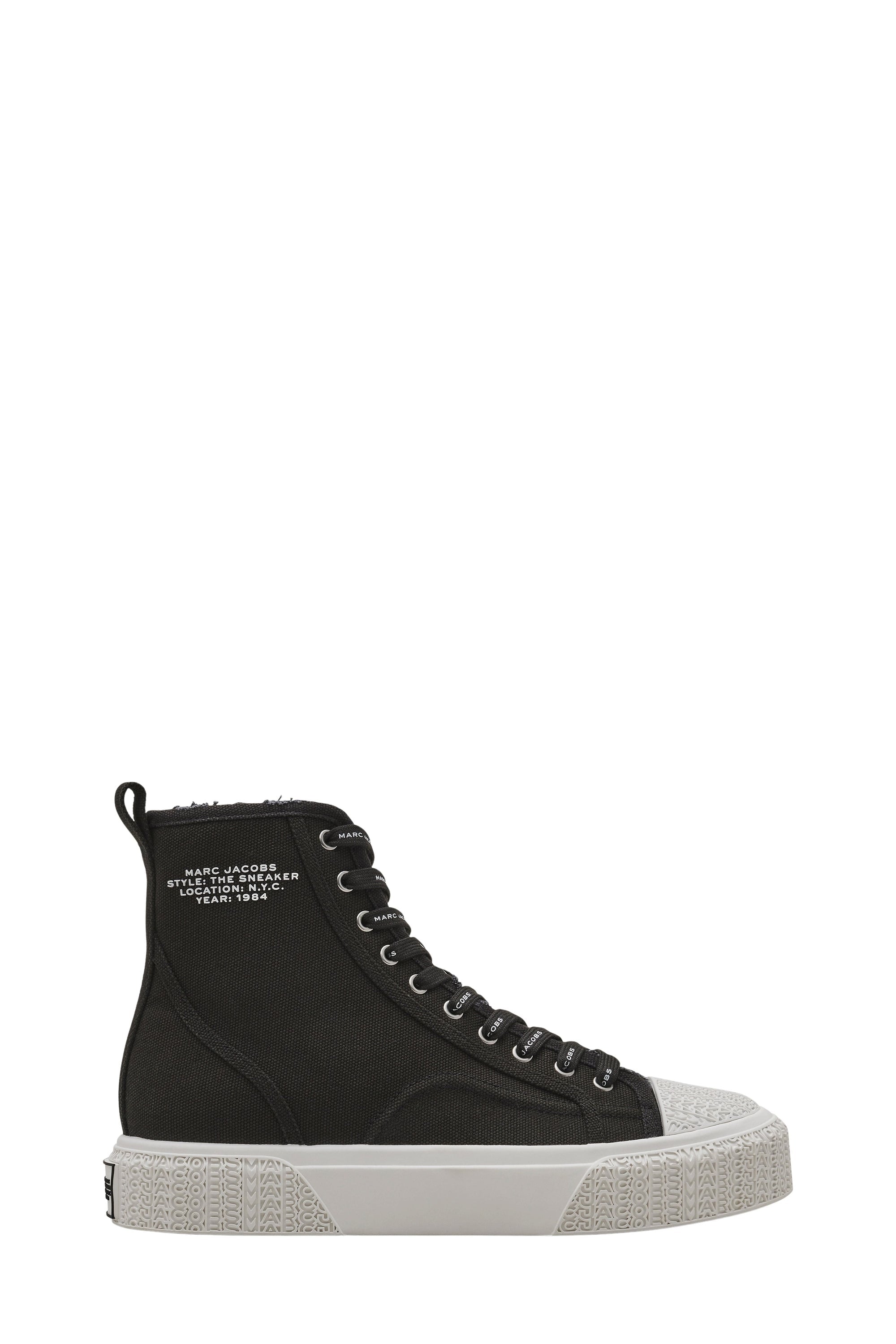 Sneakers montantes à lacets - Black