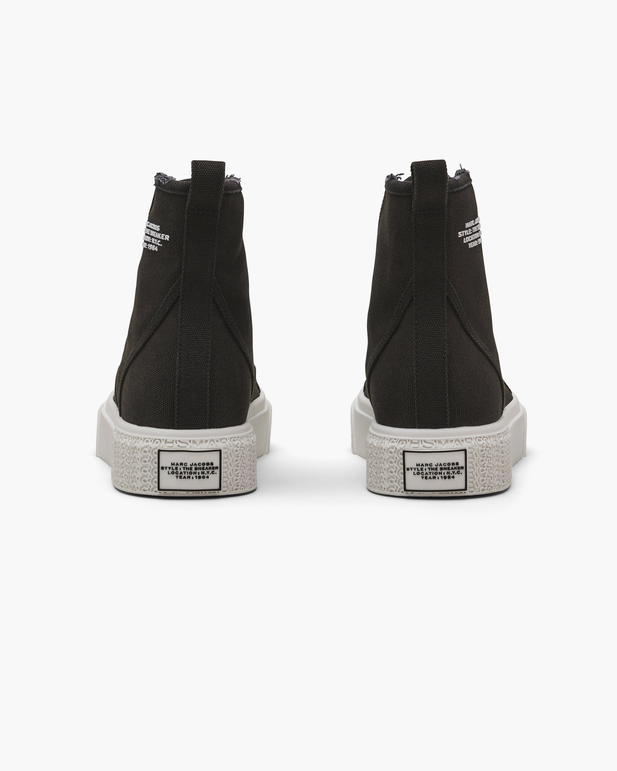 Sneakers montantes à lacets - Black