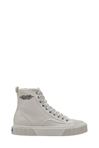 Sneakers montantes à lacets - White