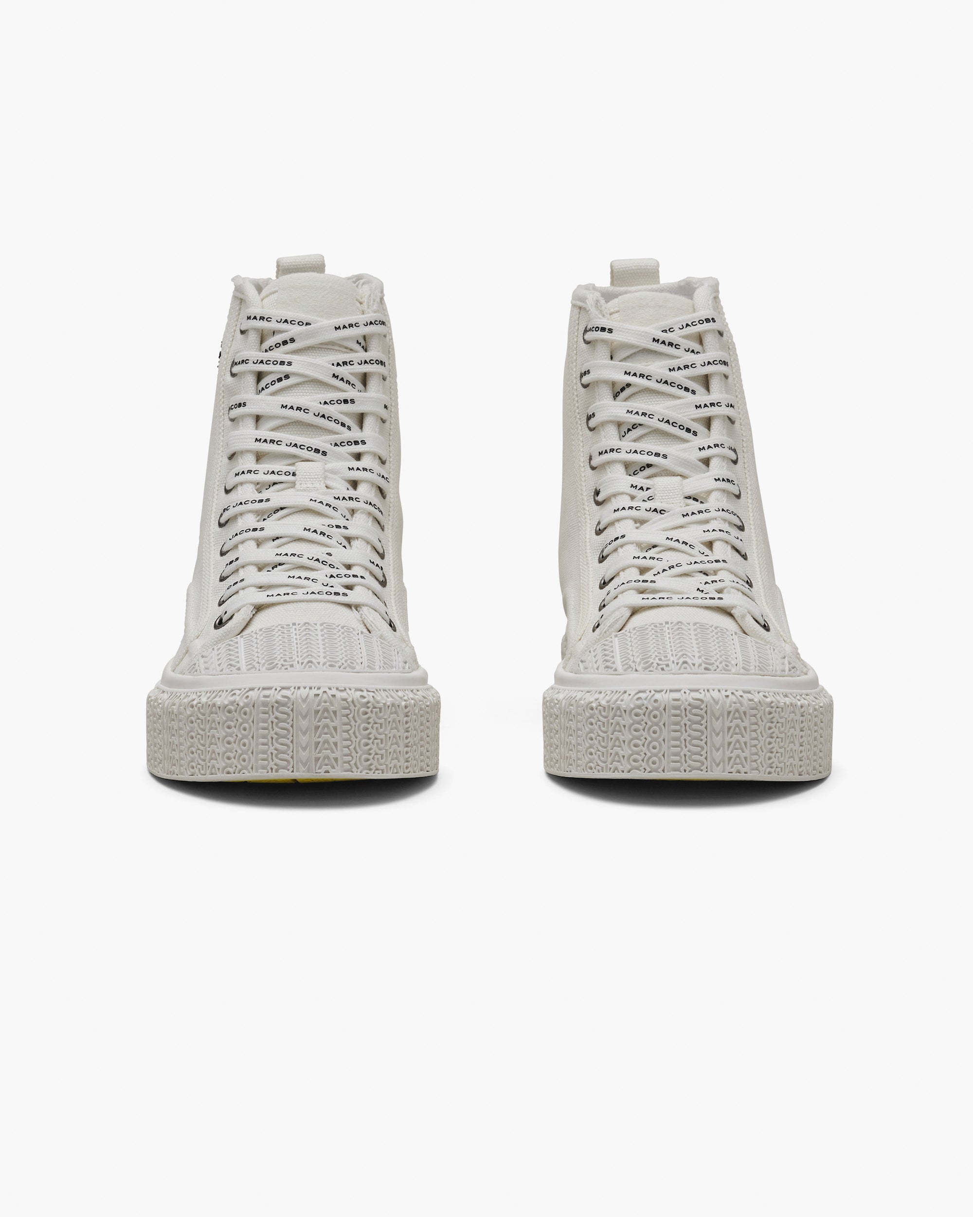 Sneakers montantes à lacets - White