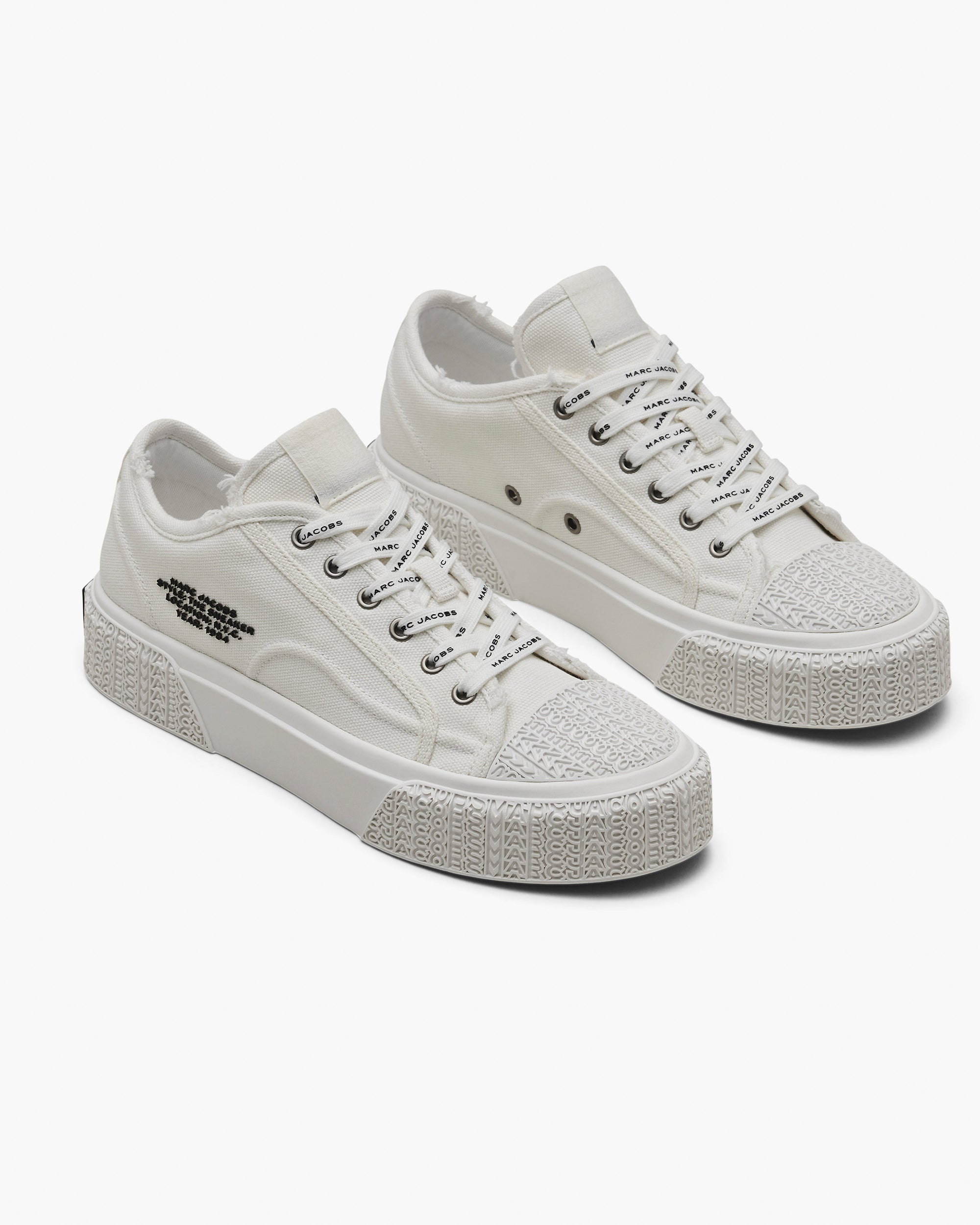 Sneakers basses à lacets - White