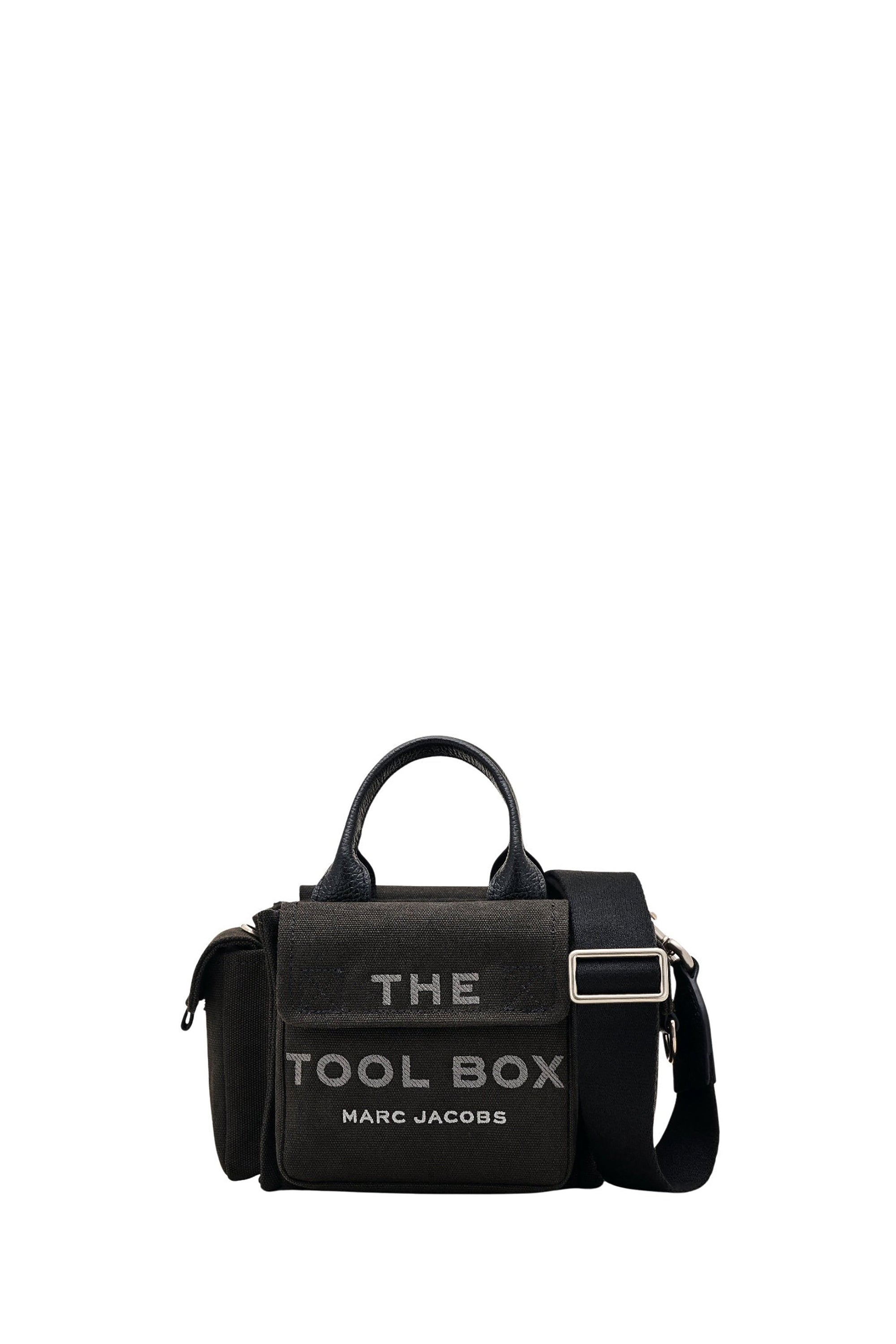 PAS INFO   Sac cabas The Crossbody Tote en toile cargo - Black