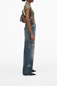 Sac The Crescent en cuir - Camel