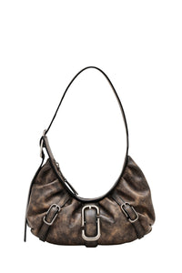 Sac The Crescent en cuir - Camel