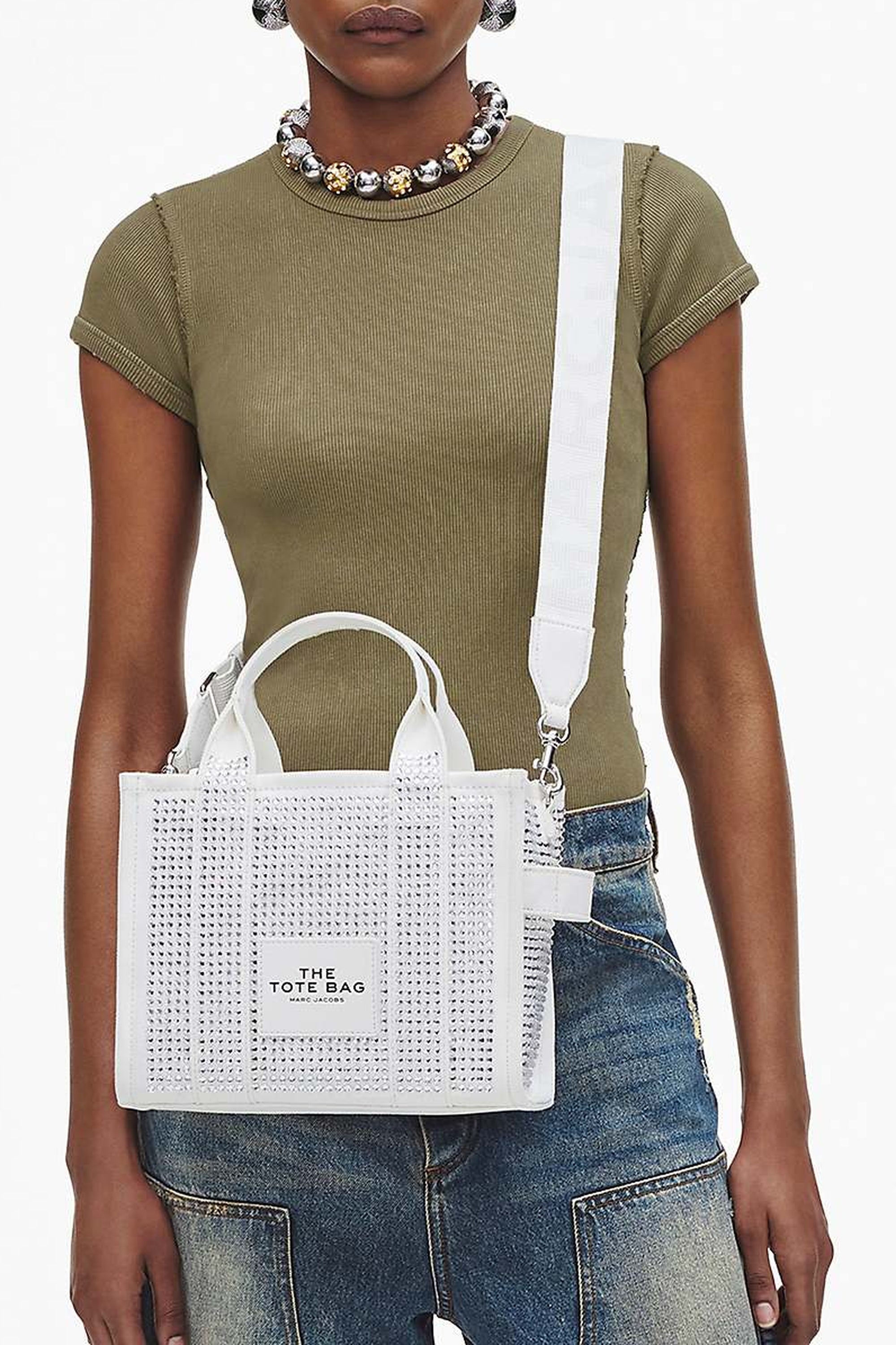 Petit sac à bandoulière The Tote Bag - Blanc