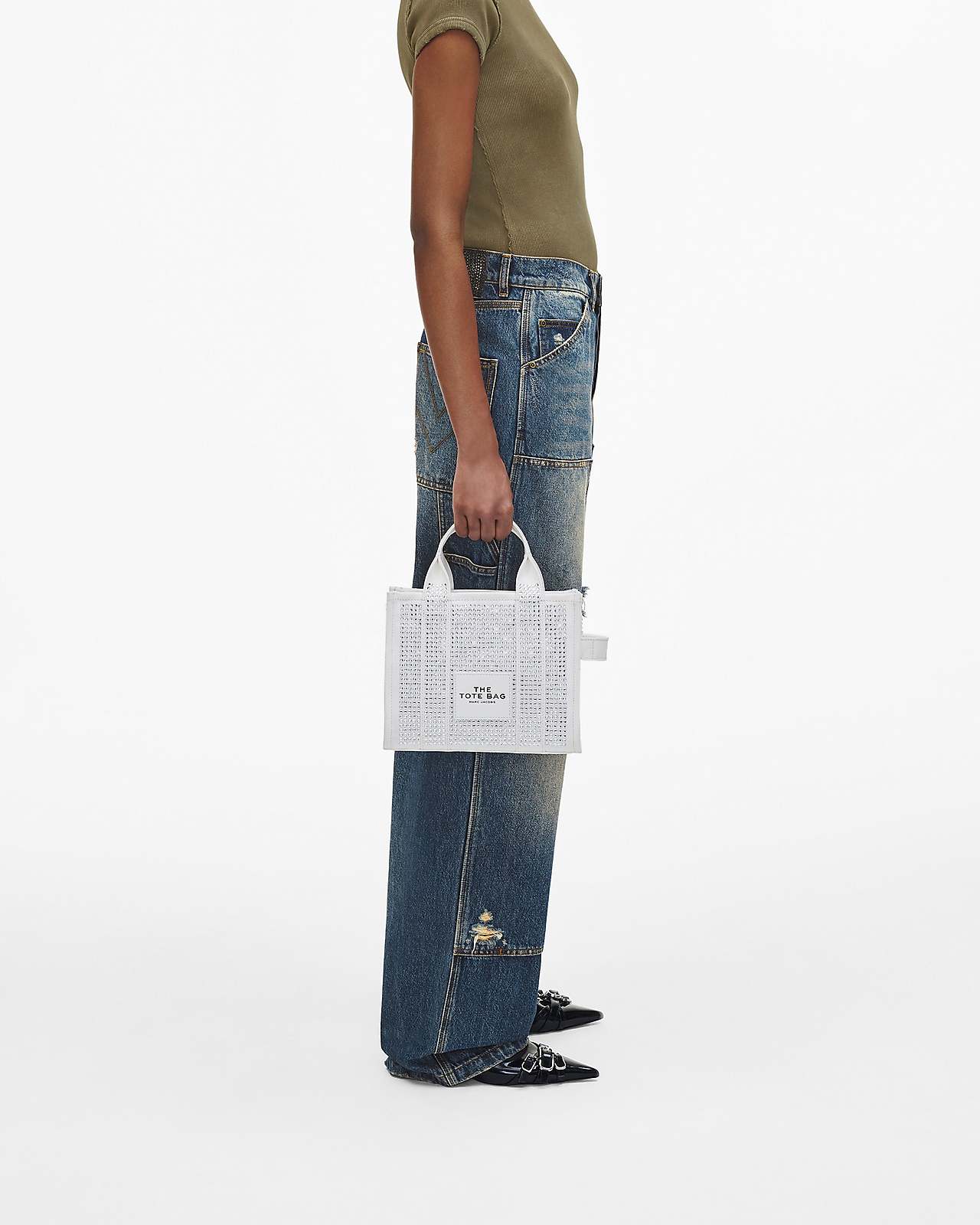 Petit sac à bandoulière The Tote Bag - Blanc