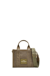 PETIT   Petit sac cabas The Small Tote en toile cristal - Slate Green Crystal