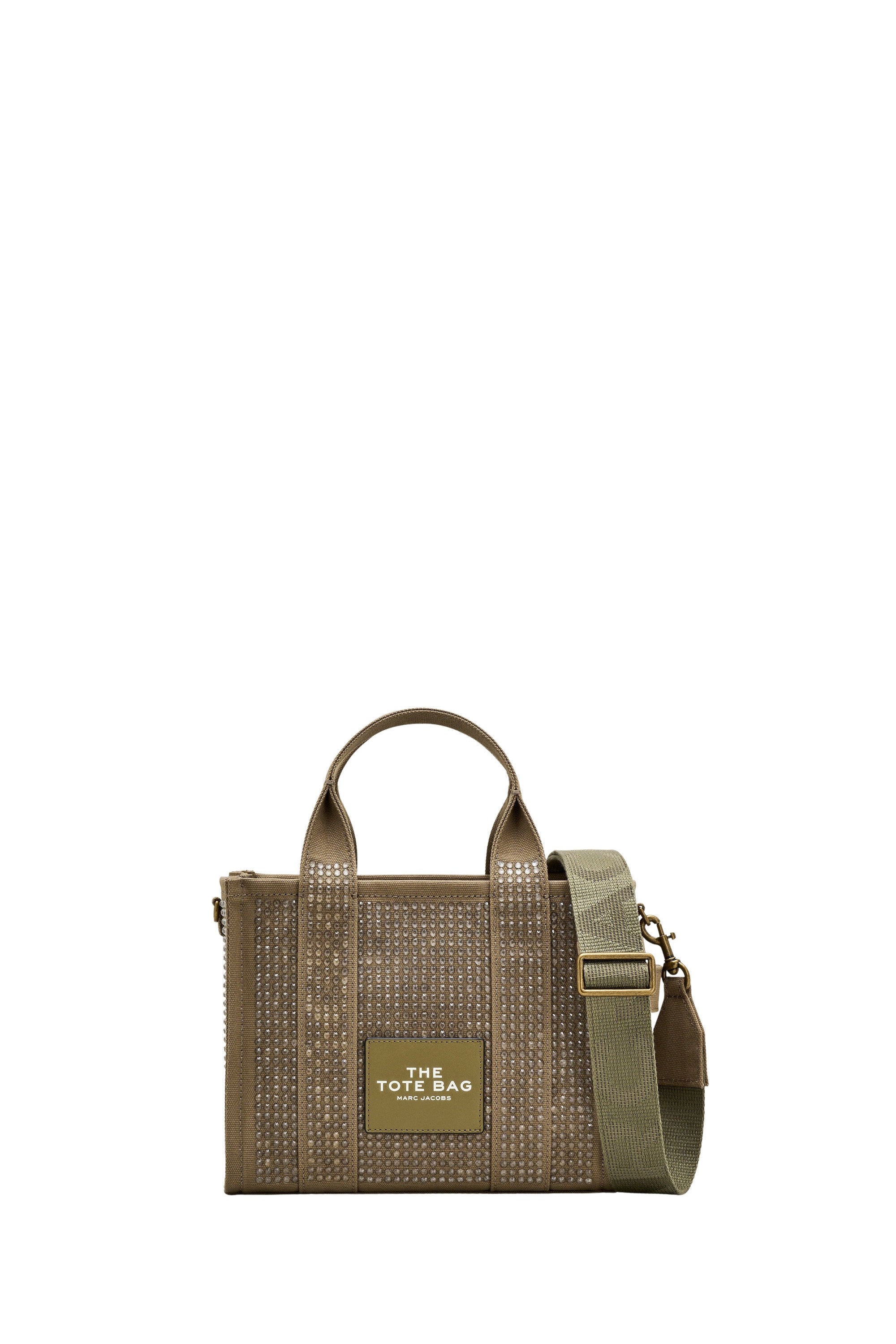 PETIT   Petit sac cabas The Small Tote en toile cristal - Slate Green Crystal