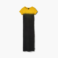 GRUNGE SPRAY SHRUNK TEE DRESS