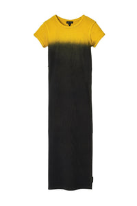 Robe T-Shirt Grunge - Black & Citrine