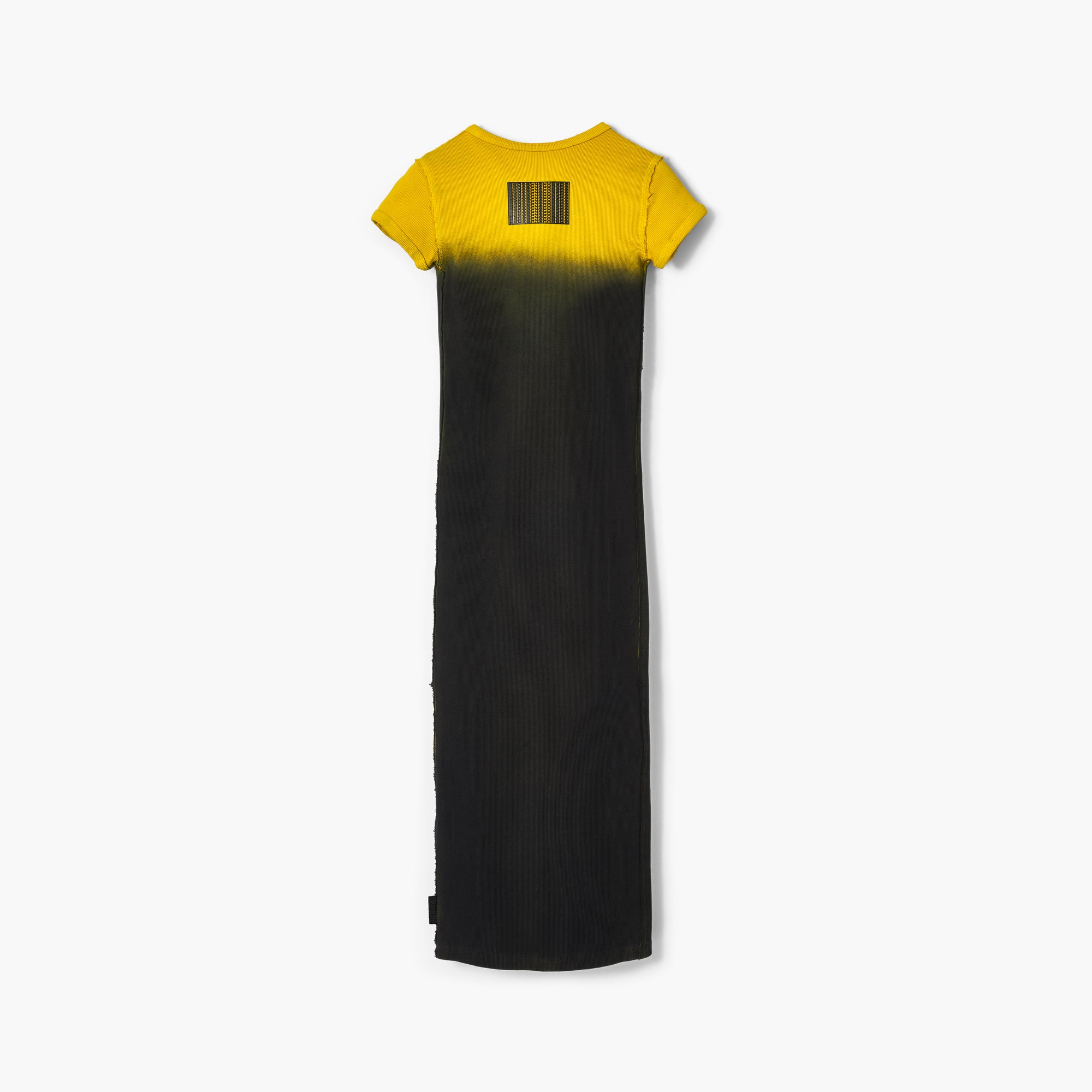 GRUNGE SPRAY SHRUNK TEE DRESS