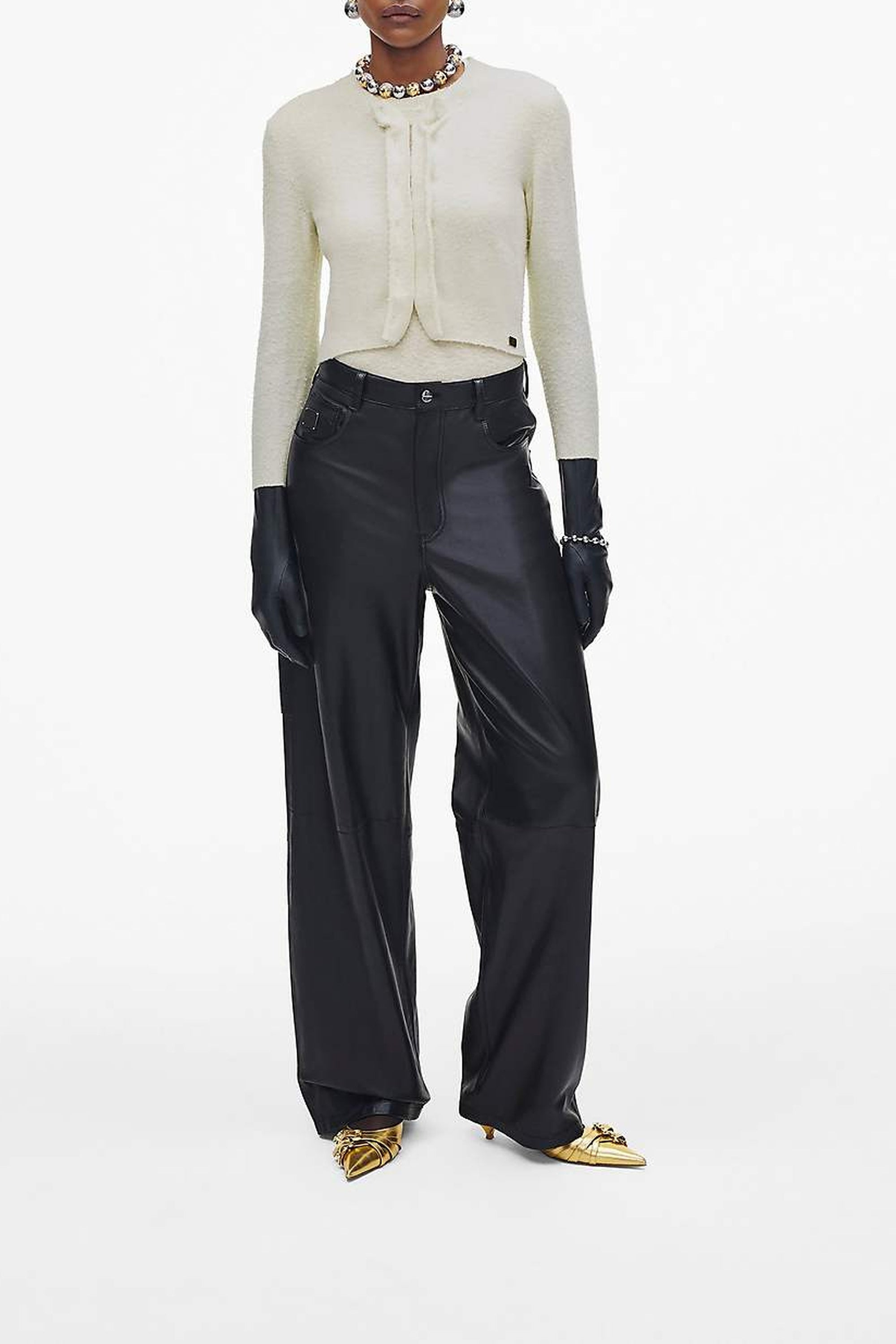 Cardigan en laine - Cream