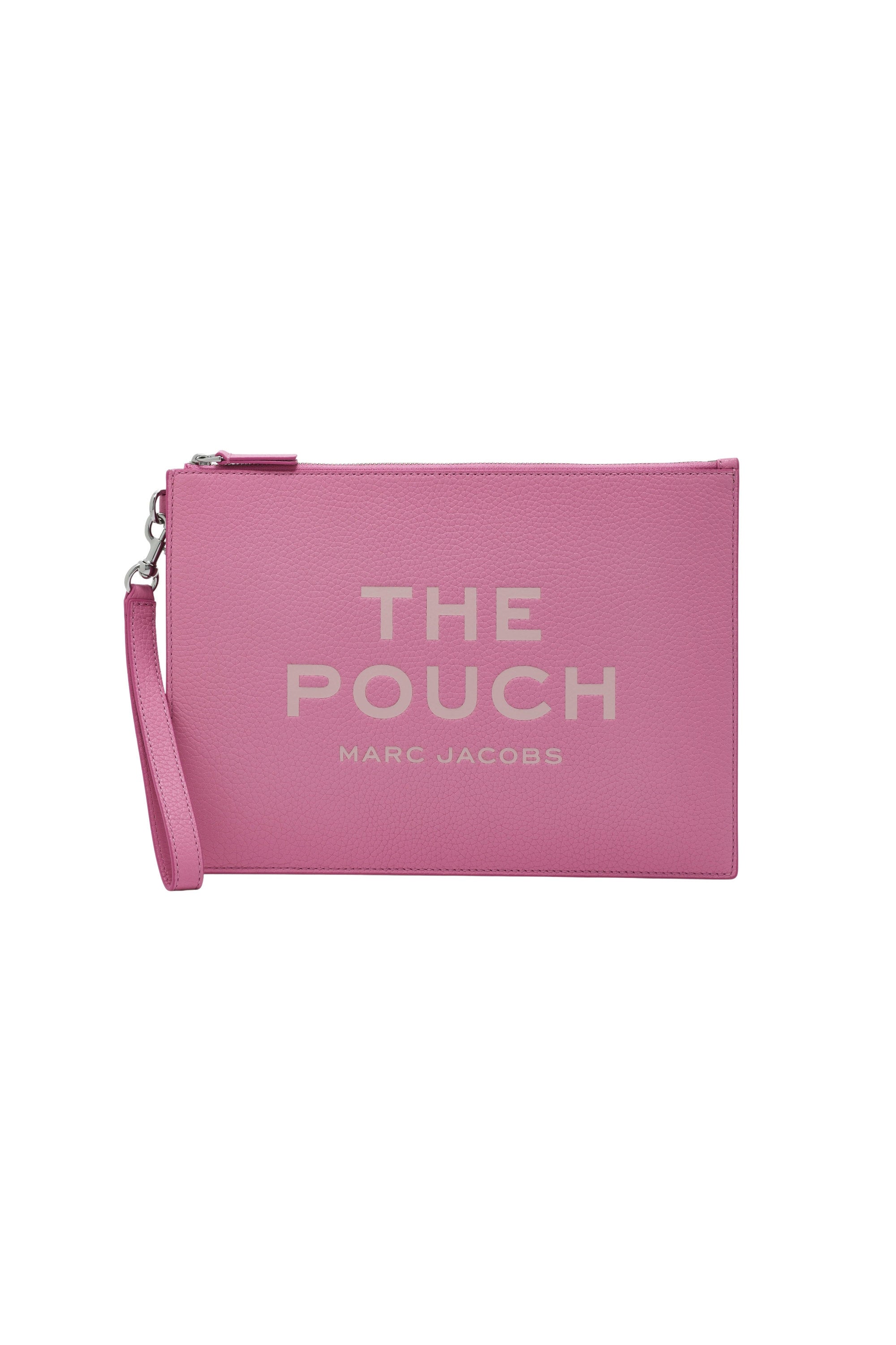 Pochette The Pouch en cuir - Petal Pink