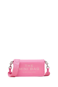 Sac à bandoulière The Mini Bag en cuir - Petal Pink