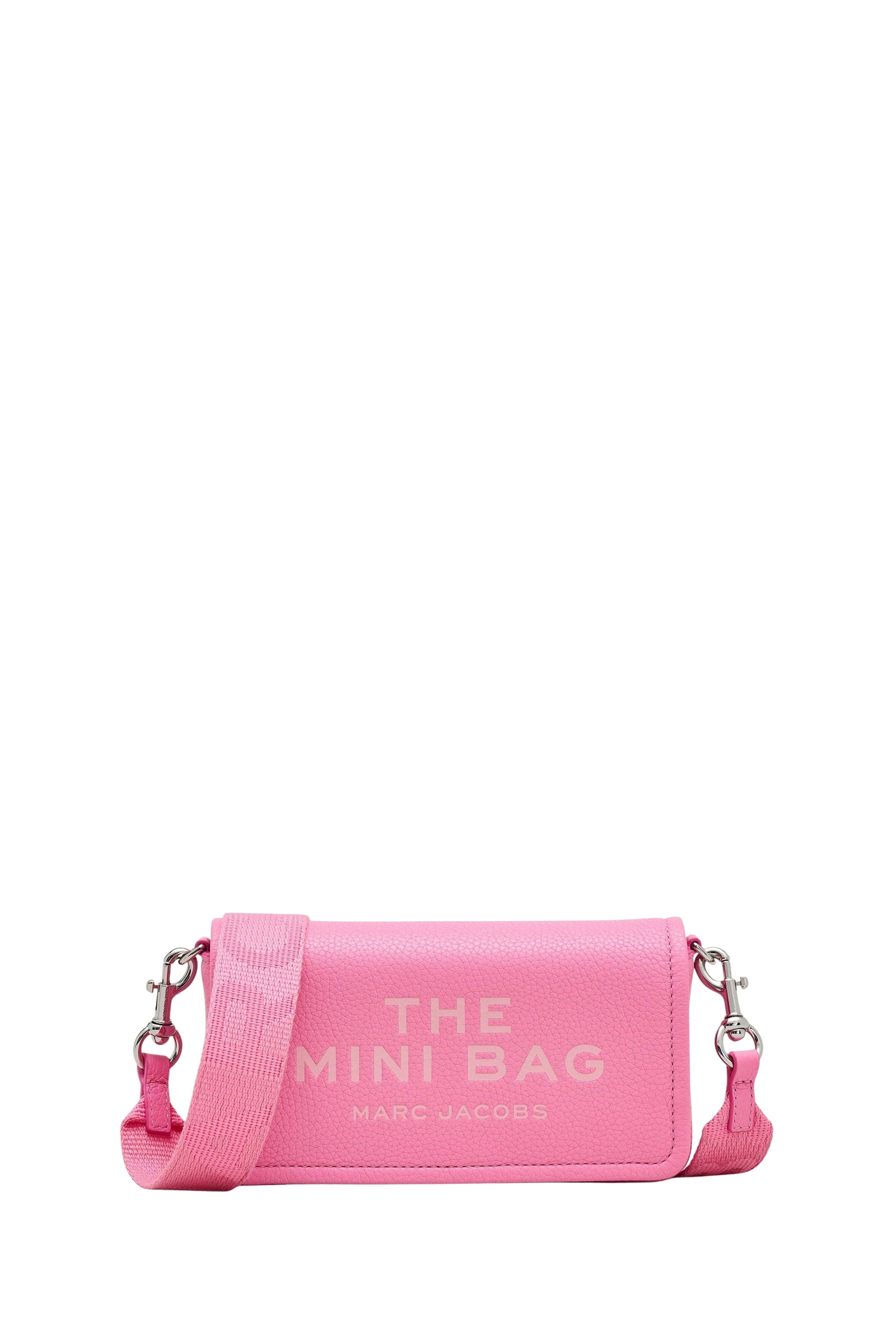 Sac à bandoulière The Mini Bag en cuir - Petal Pink