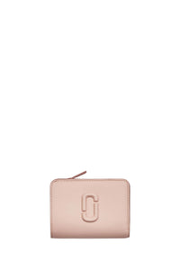 Portefeuille mini J Marc en cuir - Pink