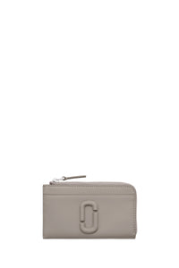 Portefeuille The Wallet en cuir - Cement