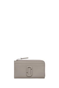 Portefeuille The Wallet en cuir - Cement