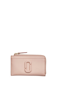 Portefeuille The Wallet en cuir - Rose