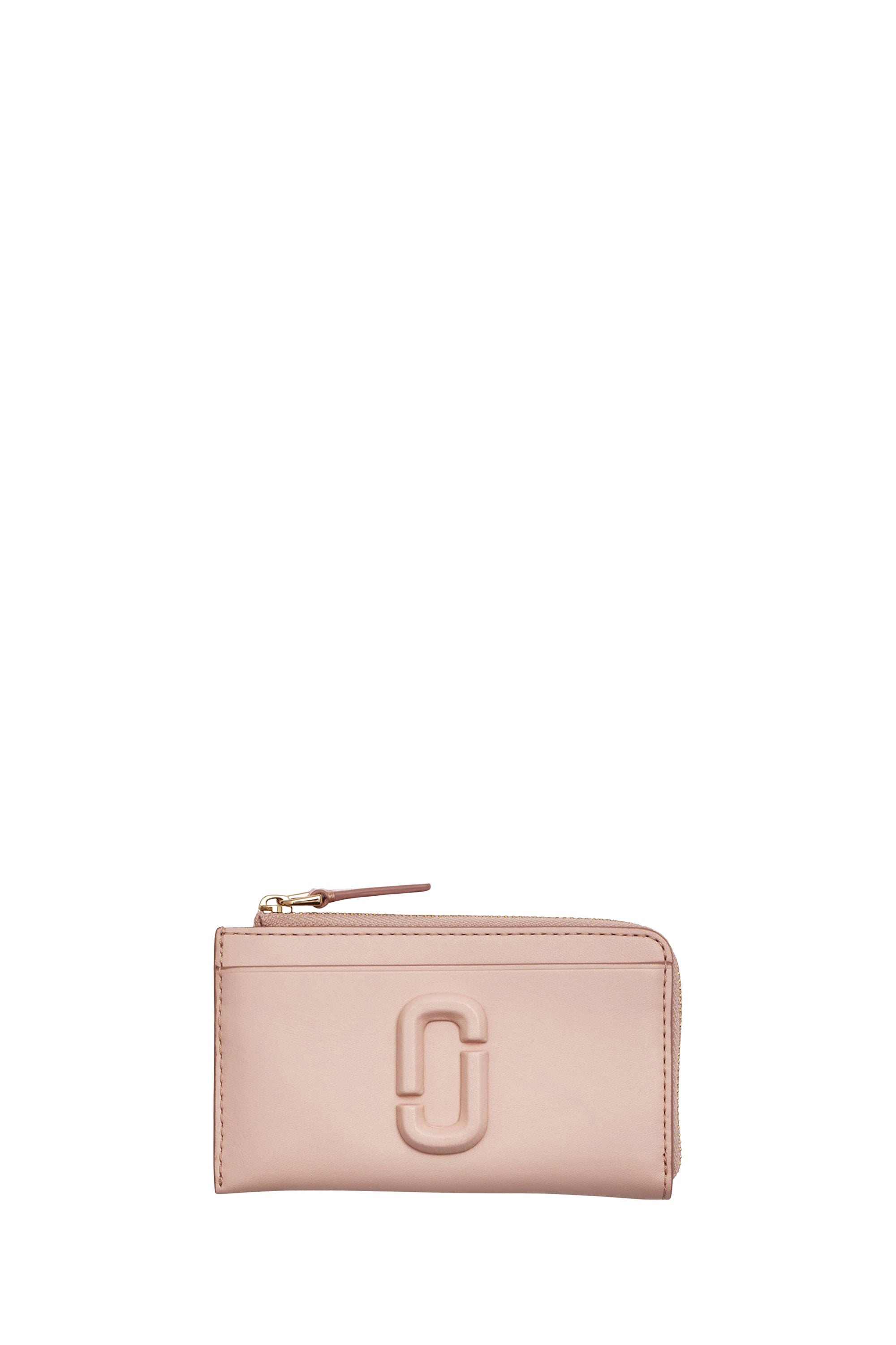 Portefeuille The Wallet en cuir - Rose
