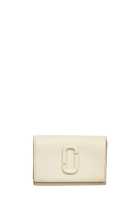 Portefeuille The Wallet en cuir - Cloud White