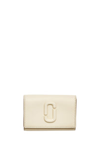 Portefeuille The Wallet en cuir - Cloud White