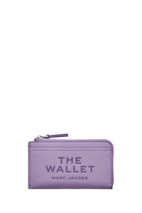 The Wallet leather wallet - Lilac