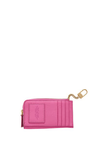 Portefeuille The Wallet en cuir - Bow Pink