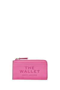 The Wallet leather wallet - Bow Pink