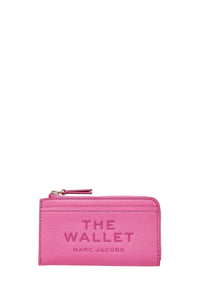 The Wallet leather wallet - Bow Pink