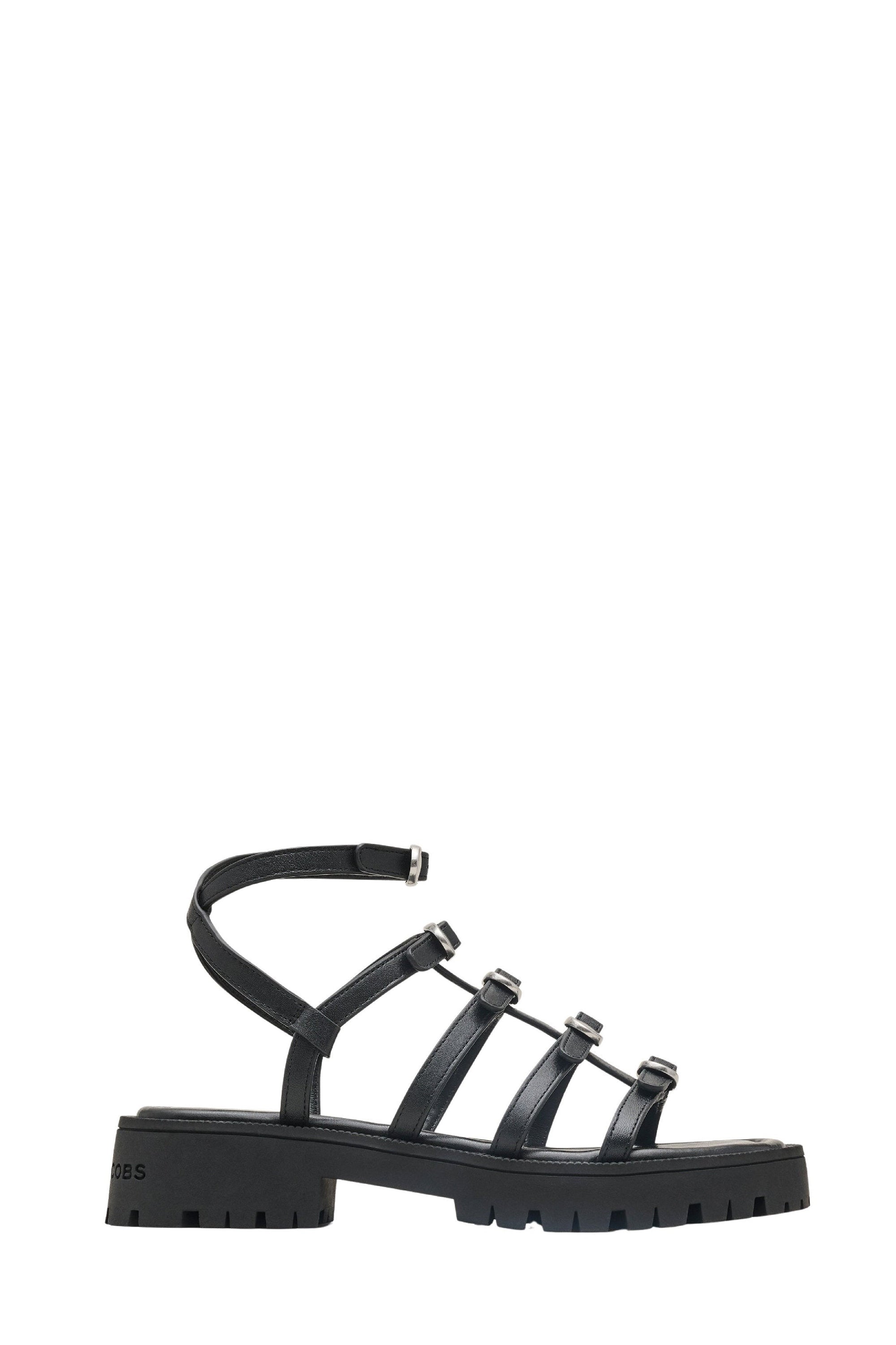 1 NEW / 6 TROCA /105€   Sandagladiator kiki en cuir - Black