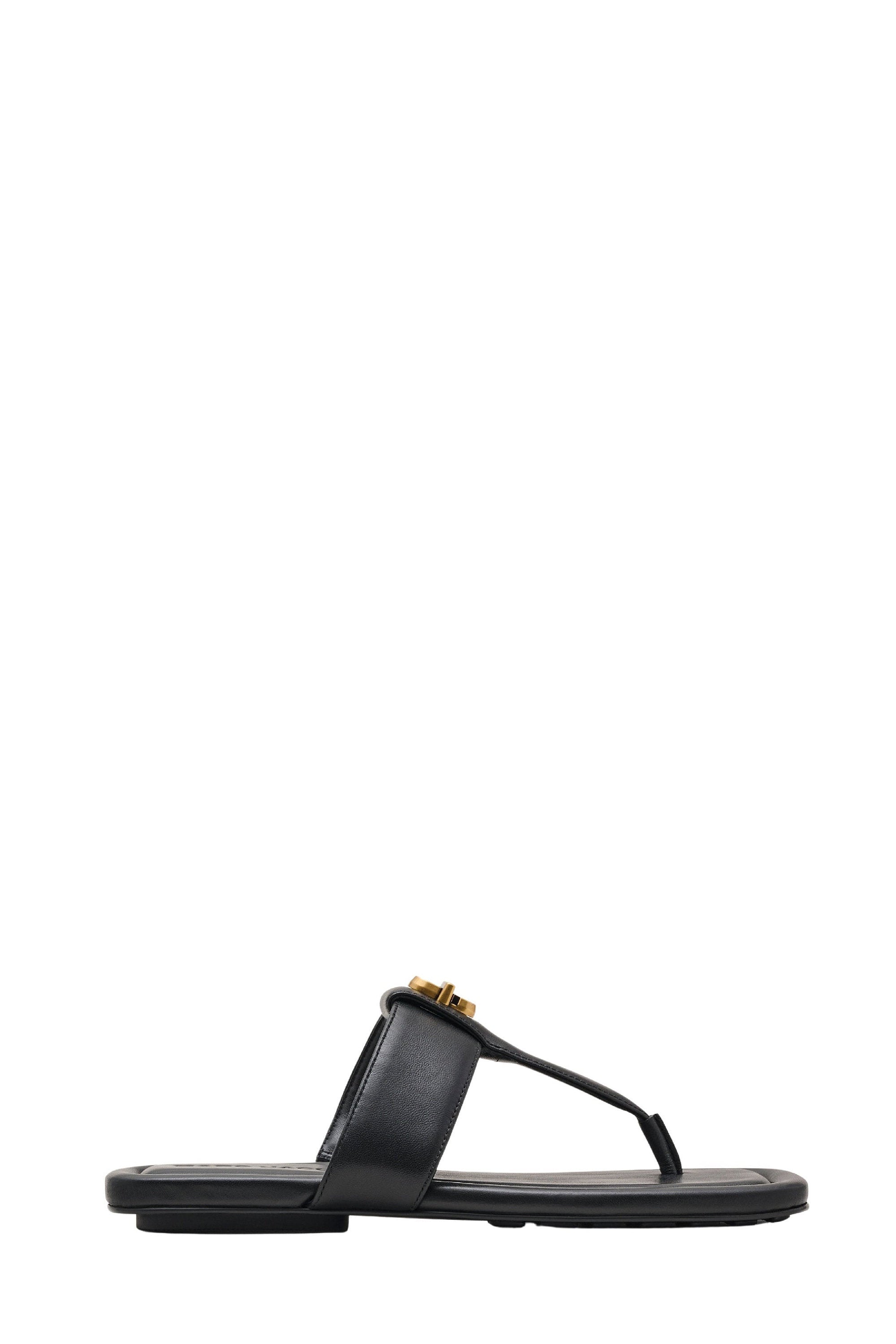 ZHORSLIGNE   Sandales Dual en cuir - Black