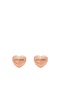 1 NEW / 14 TROCA /24€   Boucd'oreilBallon en forme de cœur en laiton - Antique Rose Gold