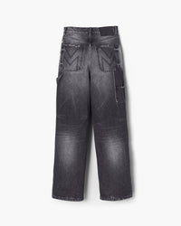 Pantalon oversize en denim - Bleached Black