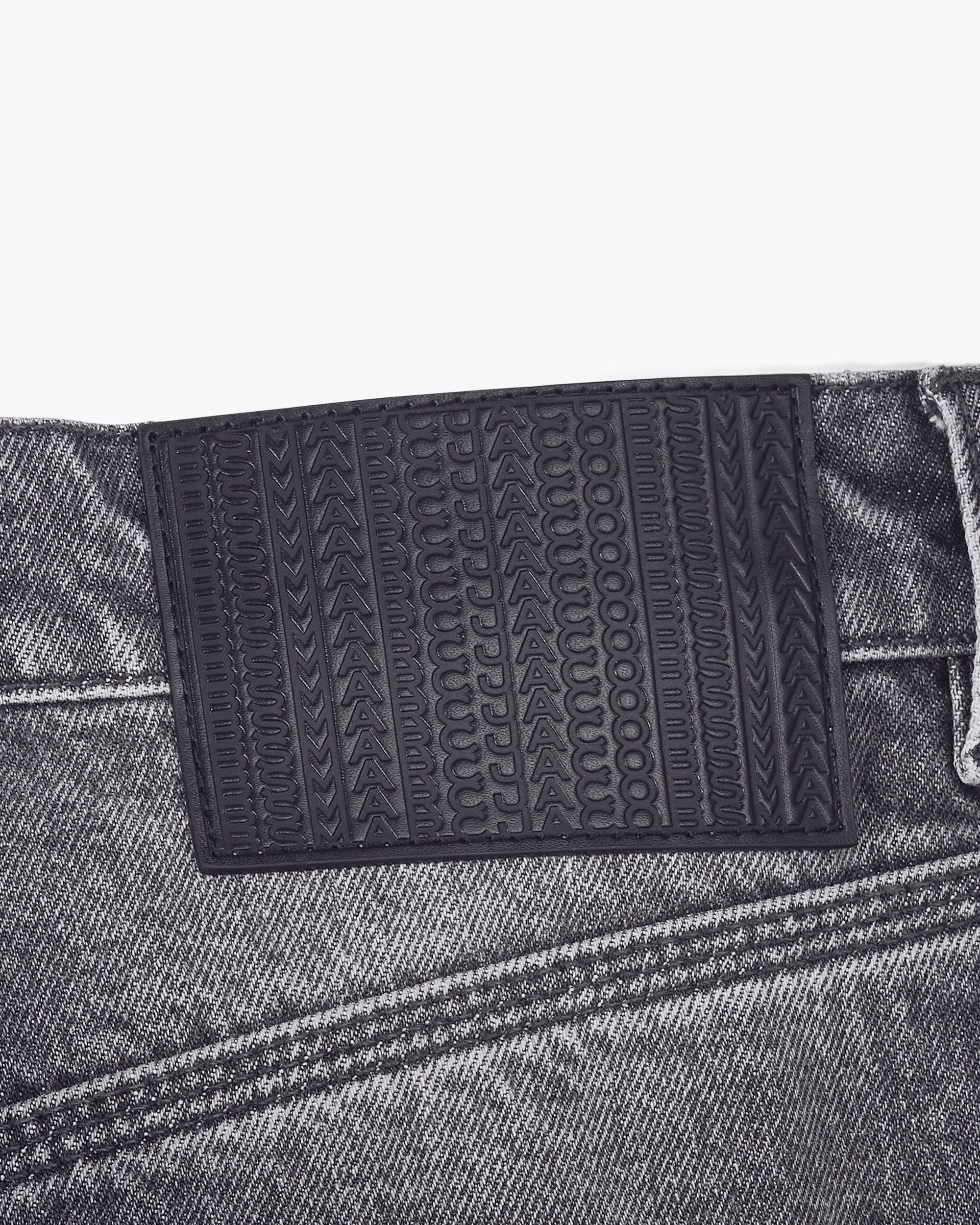 Pantalon oversize en denim - Bleached Black