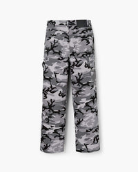 Pantalon Camo oversize en denim - Gris