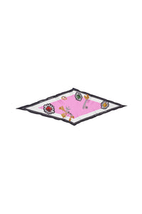 Charms Scarf imprimé - Pink Multicolor