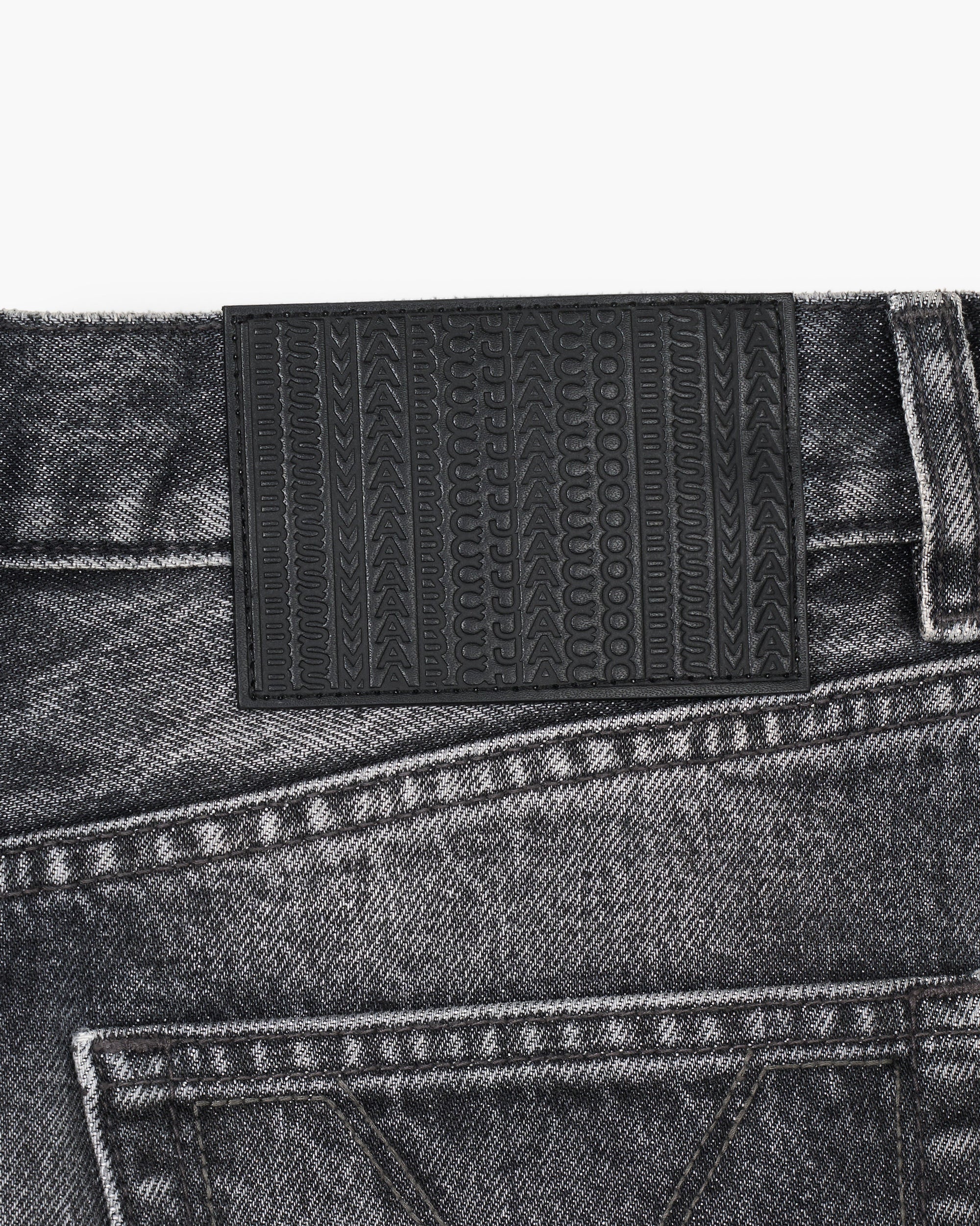 Jupe midi en denim - Bleached Black