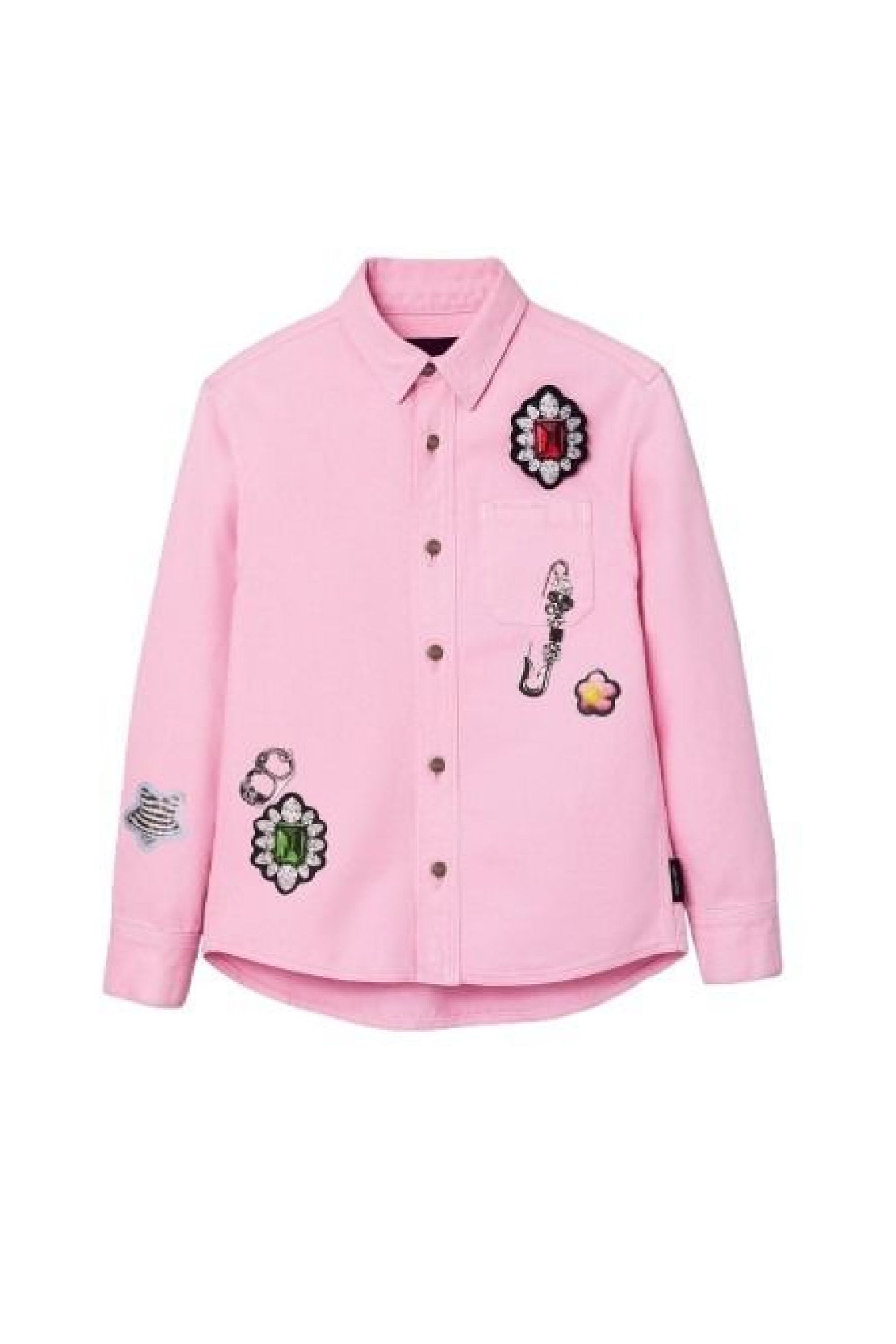 Chemise Runway Charm - Bow Pink