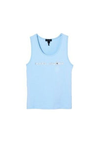 Débardeur à paillettes daisy - Sky Blue