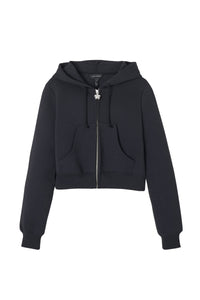 Gilet à capcuhe - Black