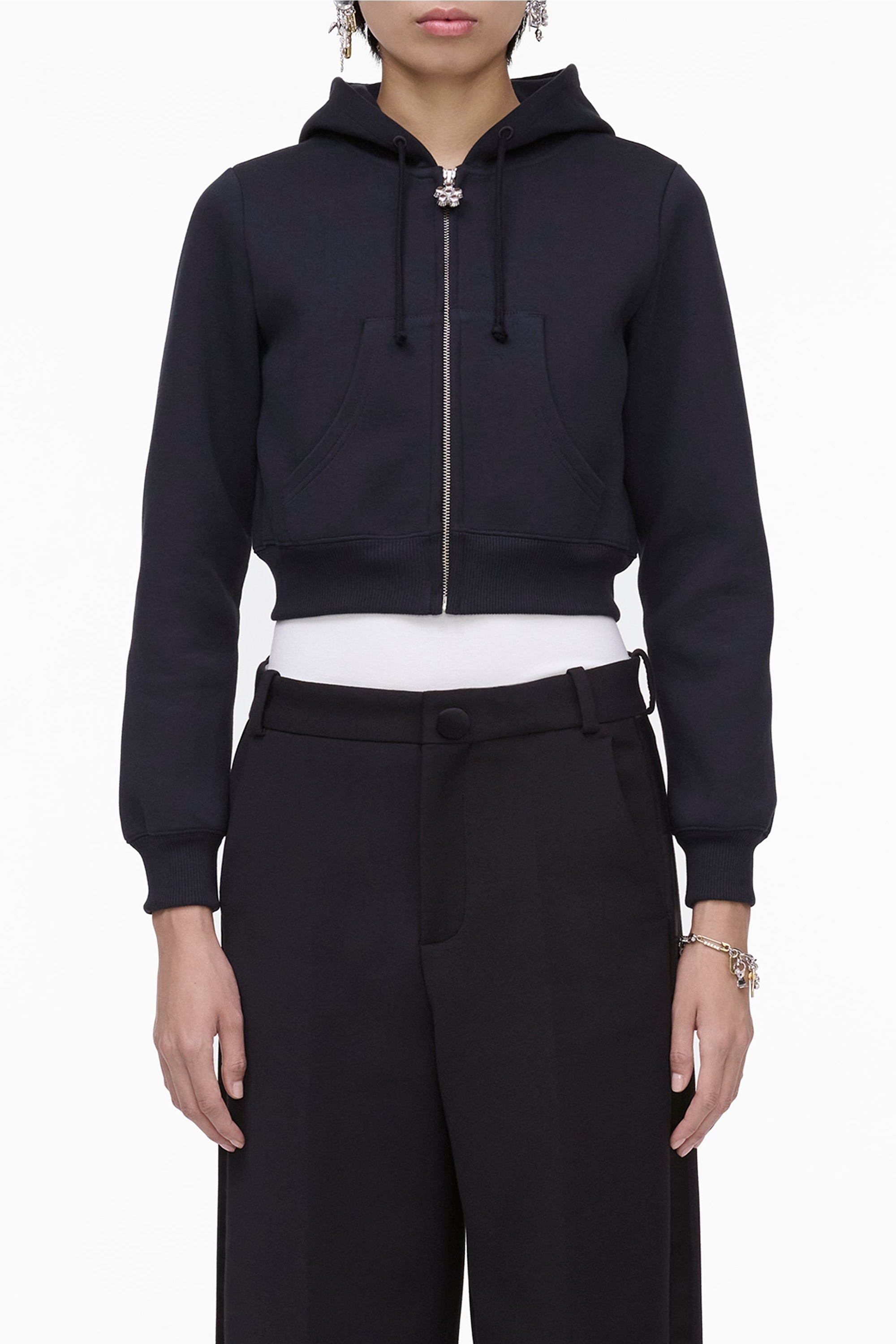 Gilet à capcuhe - Black