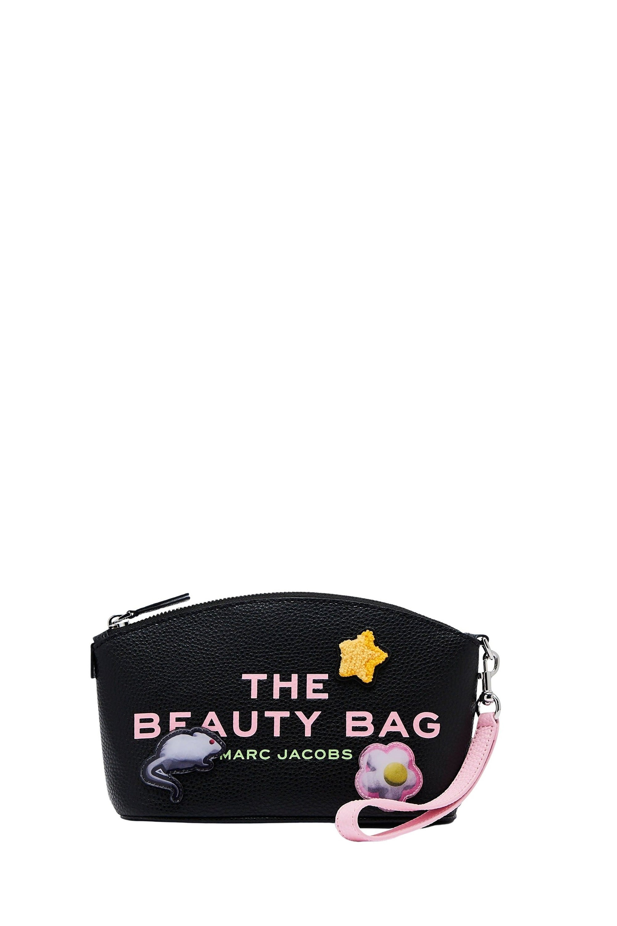 Trousse de beauté en cuir - Black Multicolor
