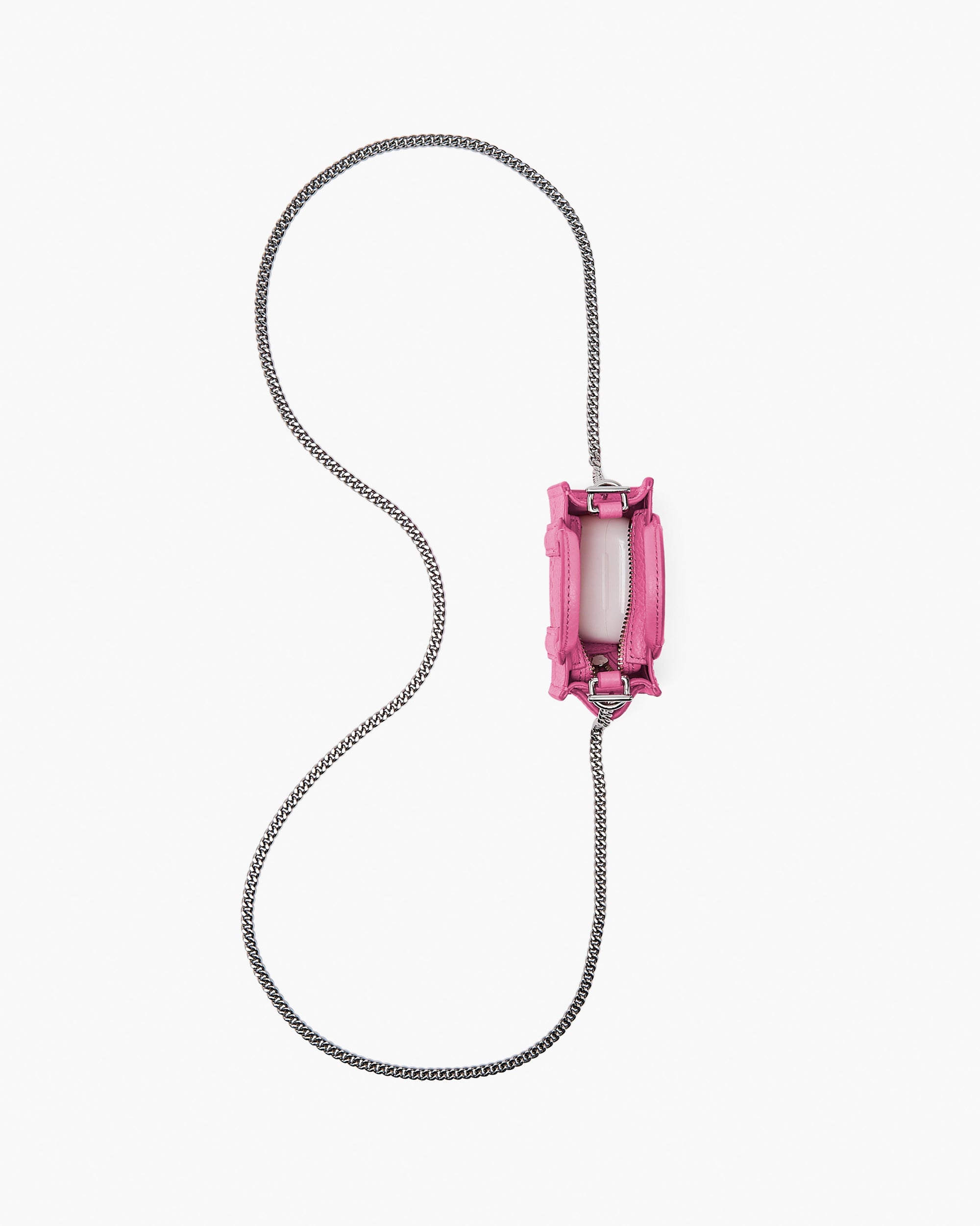 Mini sac The Nano Tote à bandoulière en cuir - Bow Pink