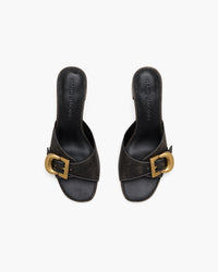 THE DOLL BUCKLE HEELED SANDAL