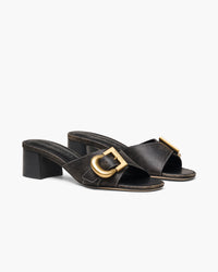 THE DOLL BUCKLE HEELED SANDAL