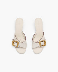 THE DOLL BUCKLE HEELED SANDAL